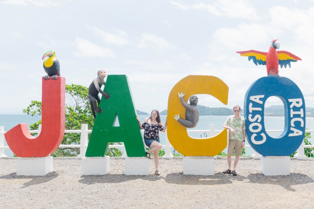Jaco beach town