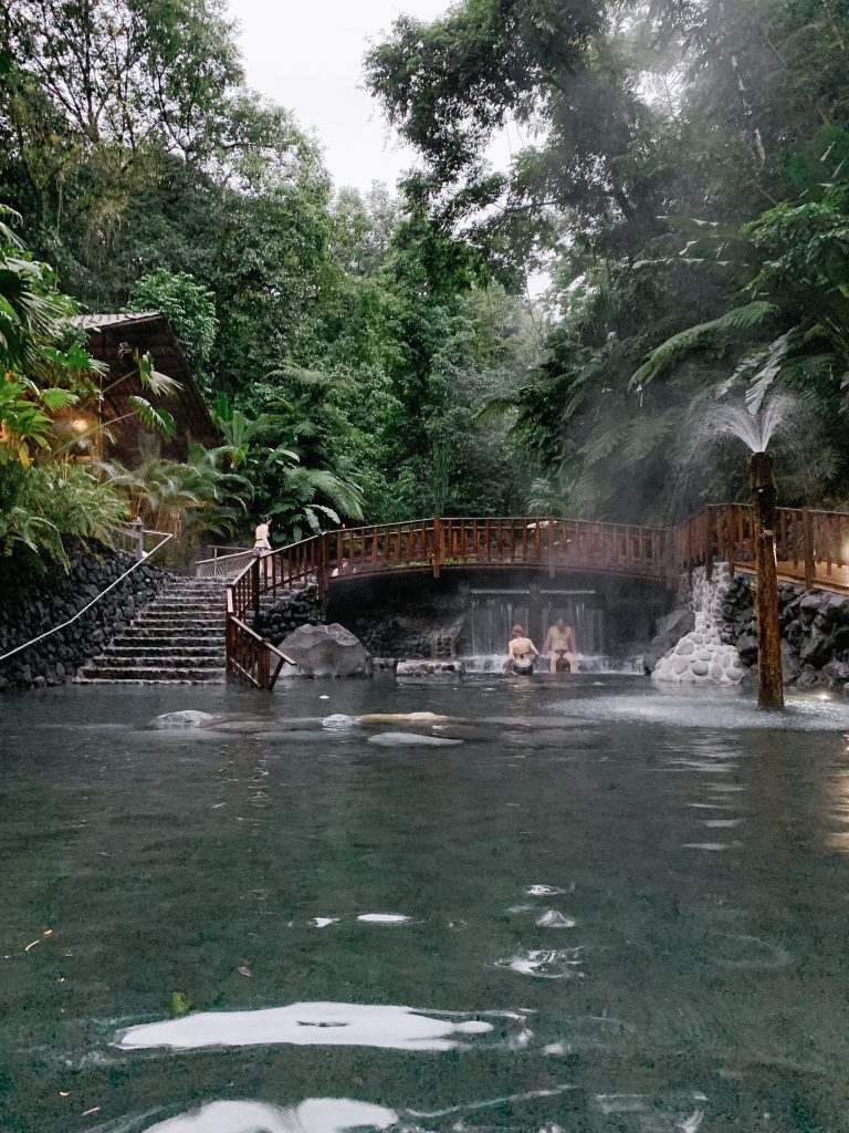 EcoTermales hot springs in la Fortuna