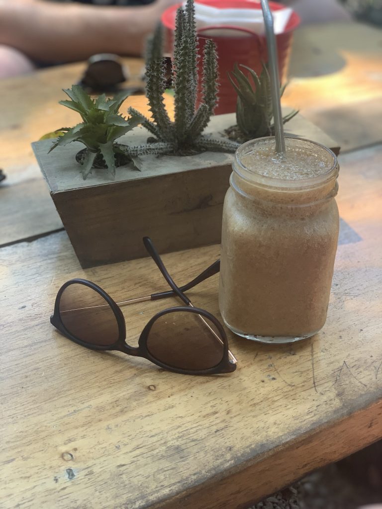 banana iced coffee