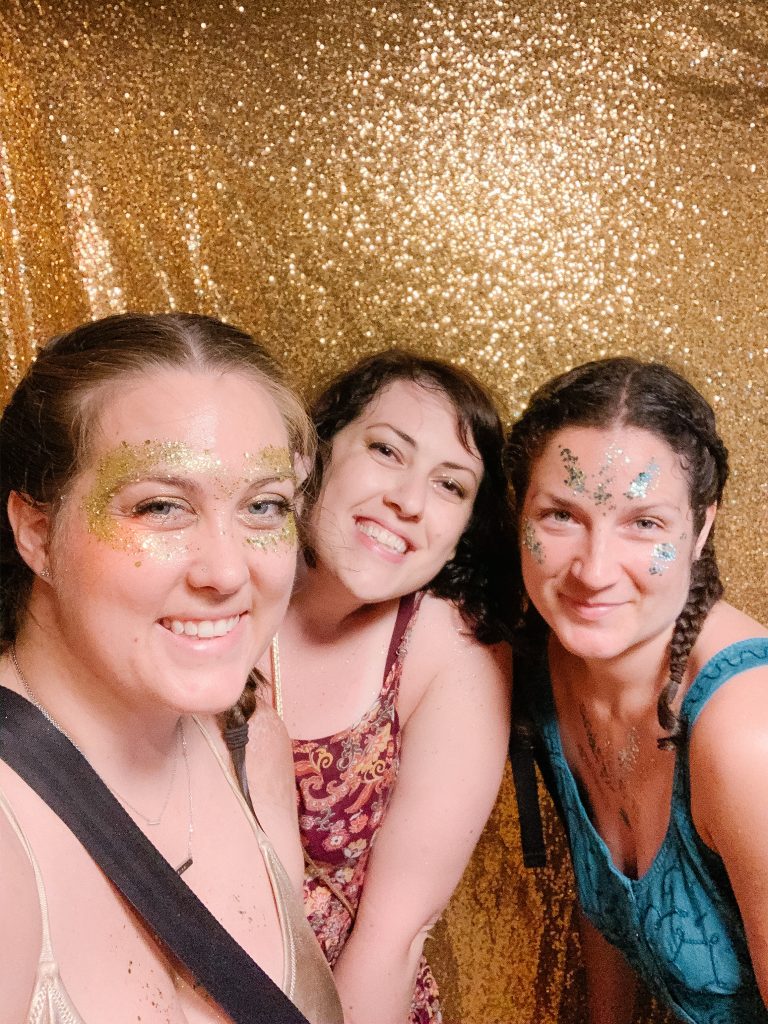Envision festival glitter girls