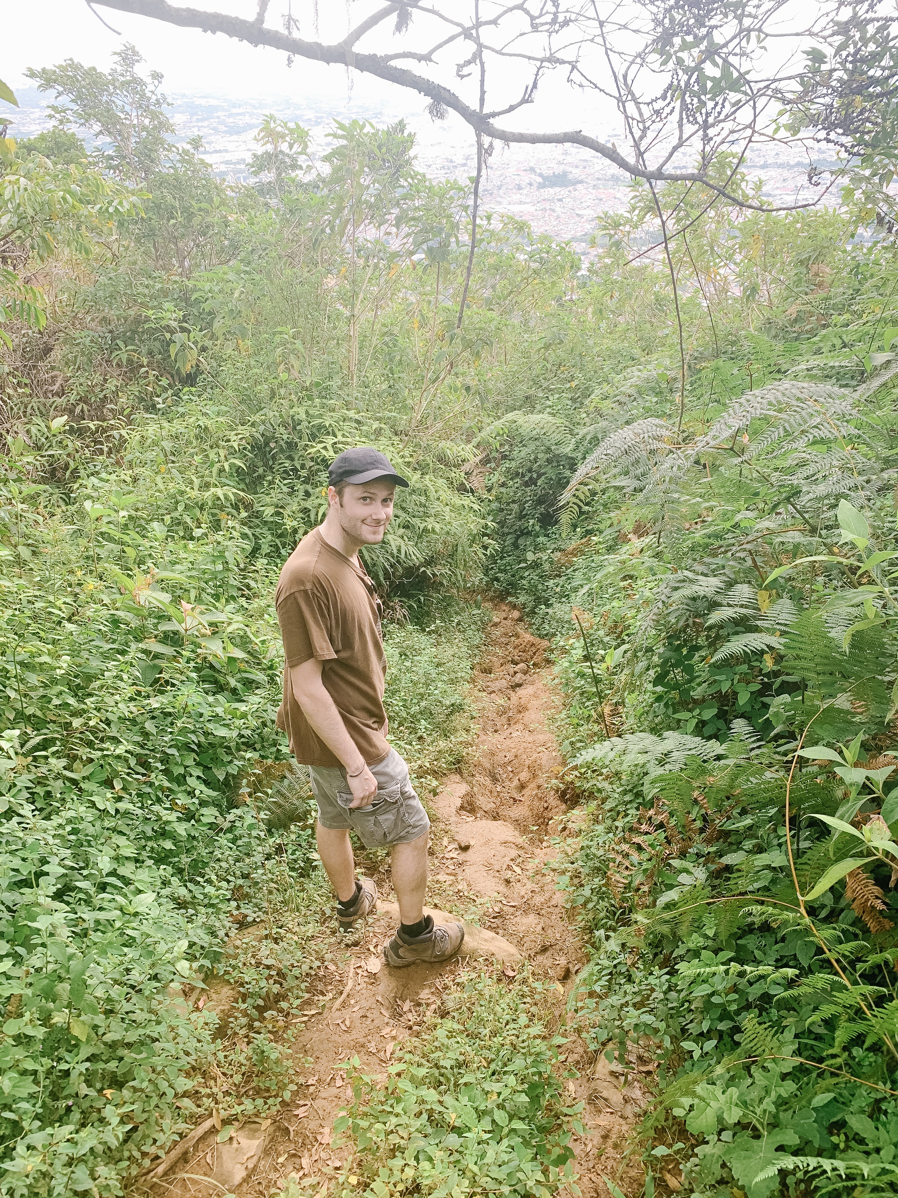 Hiking trail terrain